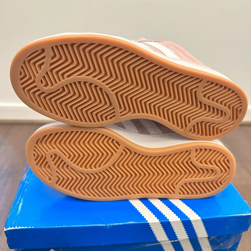 Adidas Campus 00s 3 Pink & White Gum Bottom Sneakers, Size 4 (Women’s Sz 5.5)
